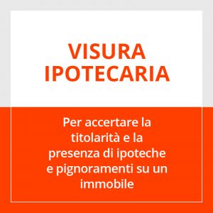 visura ipotecaria online